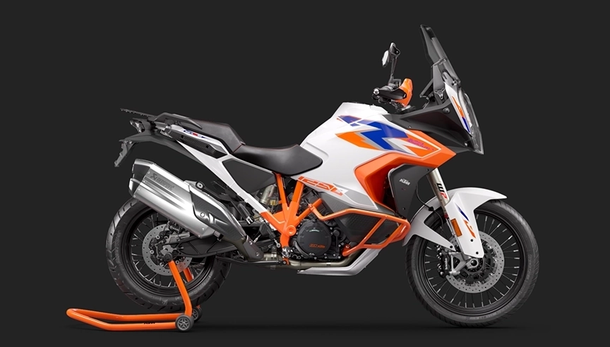 a KTM motor bike